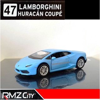 รถโมเดล รถเหล็ก die cast RMZ CITY รุ่น Lamborghini Huracan coupe