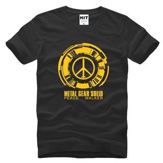 ใหม่ เสื้อยืดแขนสั้น ผ้าฝ้าย พิมพ์ลายโลโก้ Peace Walker แฟชั่นฤดูร้อนสามารถปรับแต่งได้