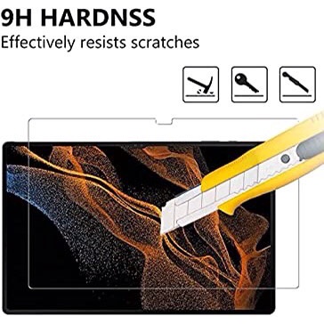 Focus ฟิล์มกระจกใส for Samsung Tab S7 S8 S9 S10 S11 FE Plus Ultra A7 A8 A9 Lite Plus 5G