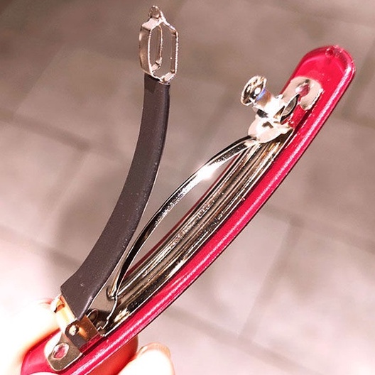 กิ๊บติดผมสปริง Korean Spring Clip ขนาด 9 cm. น่ารักสไตล์เกาหลี หนีบแน่นอยู่ทรง กิ๊บหนีบผม กิ๊บเกาหลี ยางรัดผม กิ๊บแฟชั่น ราคา ถูกที่สุด ดีลบีเคเค แกลเลอรีภาพที่ 8
