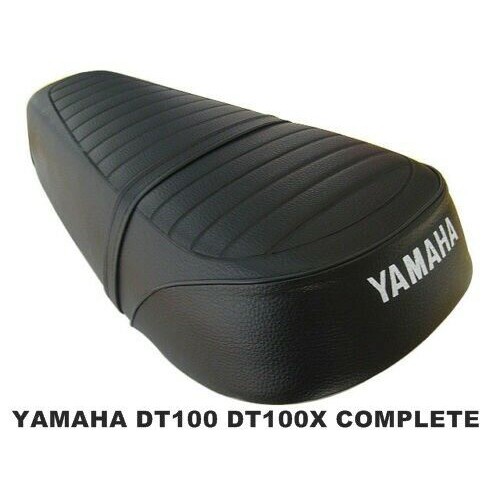 DIRTY BIKE MOTOCROSS DOUBLE SEAT (U) Fit For YAMAHA DT100 DT100X DT125 (1974-1980) // เบาะรถ สีดำ ปั