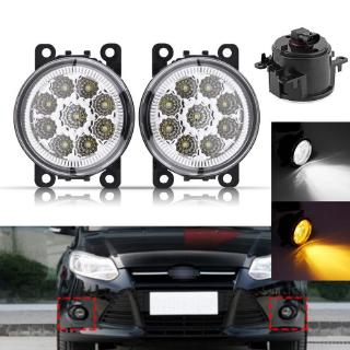 [READY STOCK] ไฟตัดหมอกหลอดไฟ 9 Led Drl Daytime Running สําหรับรถยนต์ Ford Focus