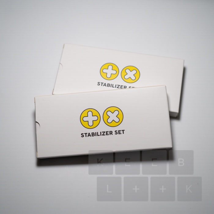 TX Stabilizer สีดำ ชุด 4*2u,6.25u หรือ 7u*1 (1.2t/1.6t) คีบอร์ดขนาด 60% / 65% / 75% / TKL /HHKB