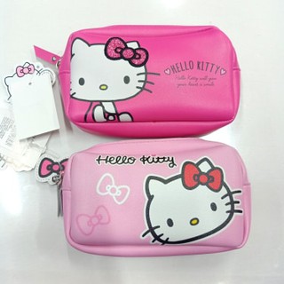 กระเป๋าดินสอ ลาย Hello Kitty ขนาด 17x9x5 cm.