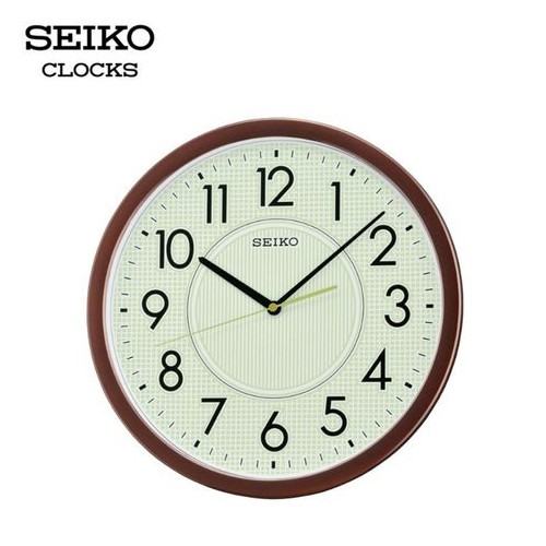 SEIKO นาฬิกาแขวน เรืองแสง ขนาด 14 นิ้ว รุ่น QXA629B