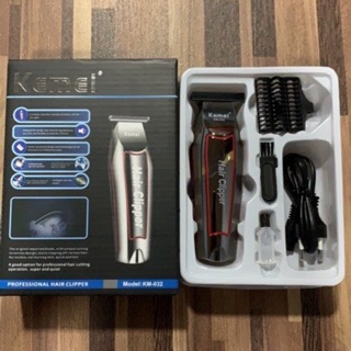 Kemei KM 032.// 719 // 721 // 418 // 725 Hair Clipper บัตตาเลียนชาร์จไฟ ตัดผม