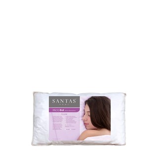 SANTAS หมอนหนุน MICRO GEL รุ่น SOFT SUPPORT หมอน หมอน เครื่องนอน บ้าน