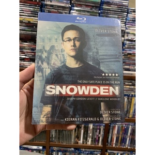 Blu-ray แท้ มือ 1 เรื่อง Snowden มีเสียงไทย บรรยายไทย