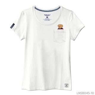 Beverly Hills Polo Club เสื้อยืดคอกลมผู้หญิง แขนสั้น รุ่น LNSB045