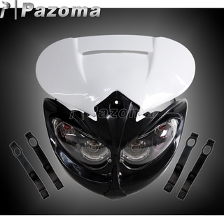 PA Pazoma สีขาว MMX XE Dirtbike Galaxyz YZF WR WRF TTR DTR XT DT XTX