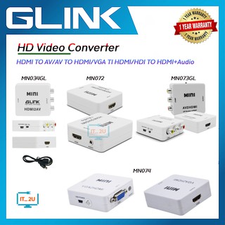 Glink HD Video Converter HDTV TO AV/AV TO HDTV/VGA TI HDTV/HDTV TO HDTV+Audio