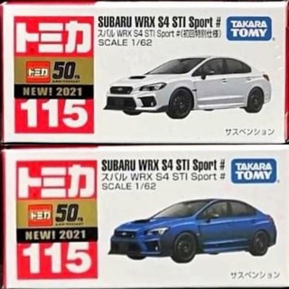 TOMICA TAKARA TOMY NO.115 SUBARU WRX S4 STI SPORT รถเหล็ก ของแท้