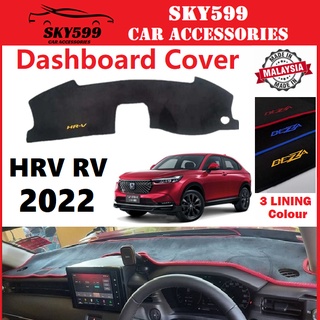 แผ่นแดชบอร์ด กันลื่น คุณภาพสูง สําหรับ Honda HRV RV 2022-2023