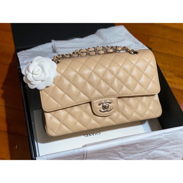 chanel classic 10 caviar