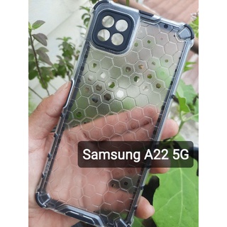 เคส Samsung A22 5G แบบกันกระแทก+กันกล้อง