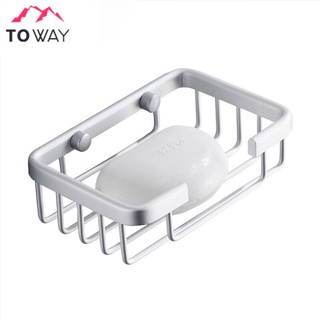 TOWAY-ที่วางสบู่ ที่วางสบู่ติดผนัง อลูมิเนียม  ติดแน่น ทนทาน รับน้ำหนักได้เยอะ รุ่น SH-63