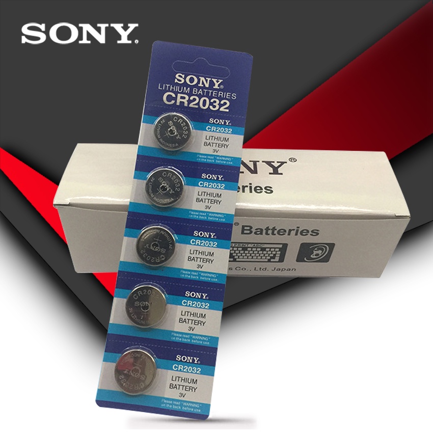 100pcs/lot SONY Original cr2032 Button Cell Batteries 3V Coin Lithium Battery For Watch Remote Contr