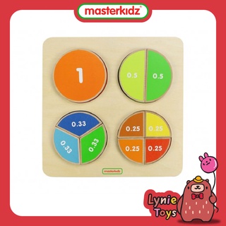 Masterkidz ของเล่นเสริมทักษะ กระดานเศษส่วนแสนสนุก Fraction Board