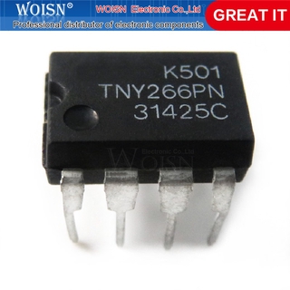 ชุดชิ้นส่วน Ic Tny266Pn Tny266P Dip-7 คุณภาพสูง 10 ชิ้น