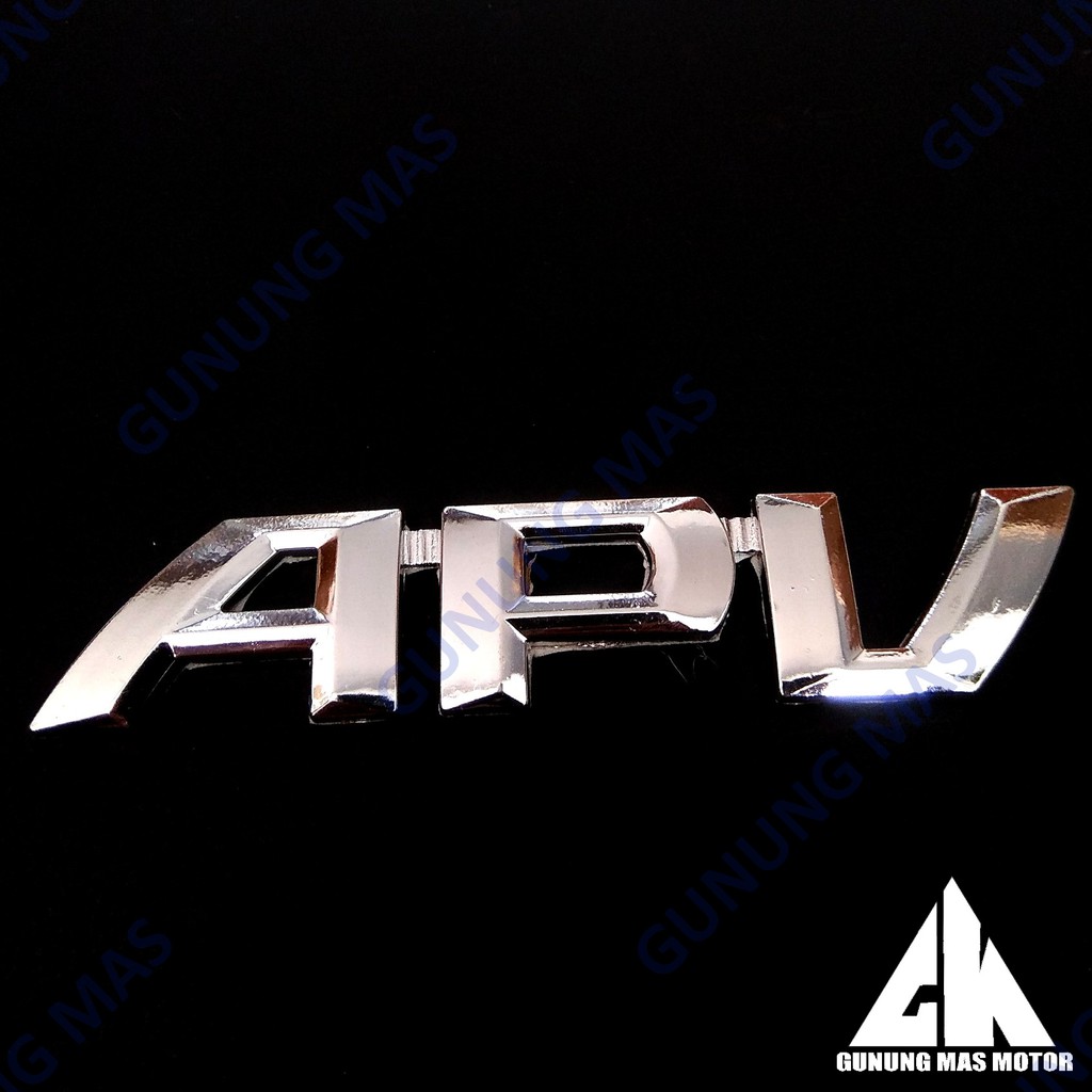 APV Suzuki APV สัญลักษณ์โลโก้โครเมียม