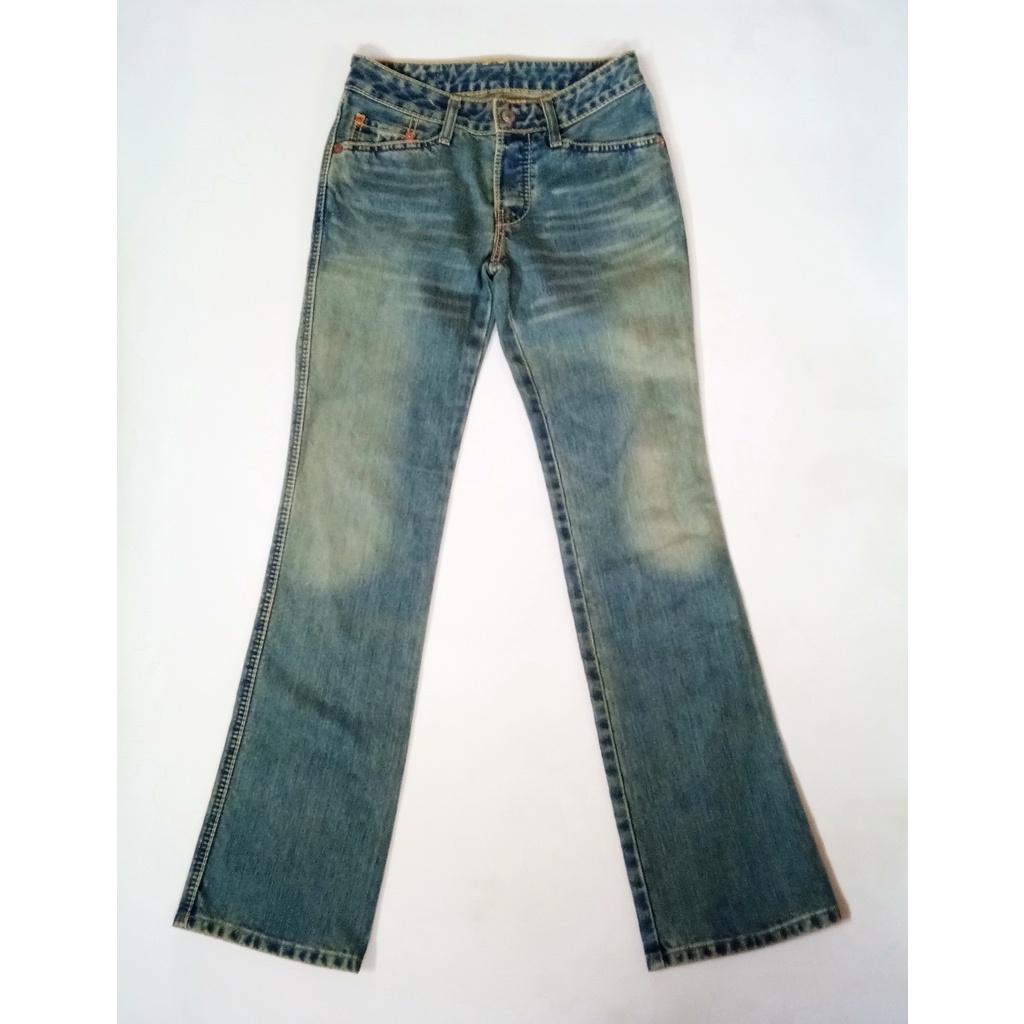 กางเกงยีนส์ มือ2 ลีวาย Levi’s 599 strauss jeans LADY เอวต่ำ27นิ้ว สภาพดี สวยๆ ของแท้ งานคัด