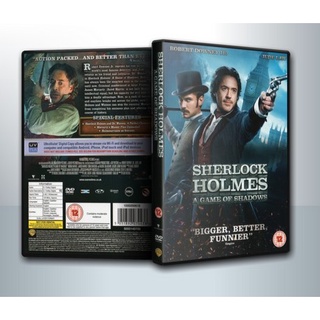 [ DVD Movie มีปก+สกรีนแผ่น-ไม่มีกล่อง ] Sherlock Holmes: A Game of Shadows เชอร์ล็อค โฮล์มส 2 เกมพญายมเงามรณะ