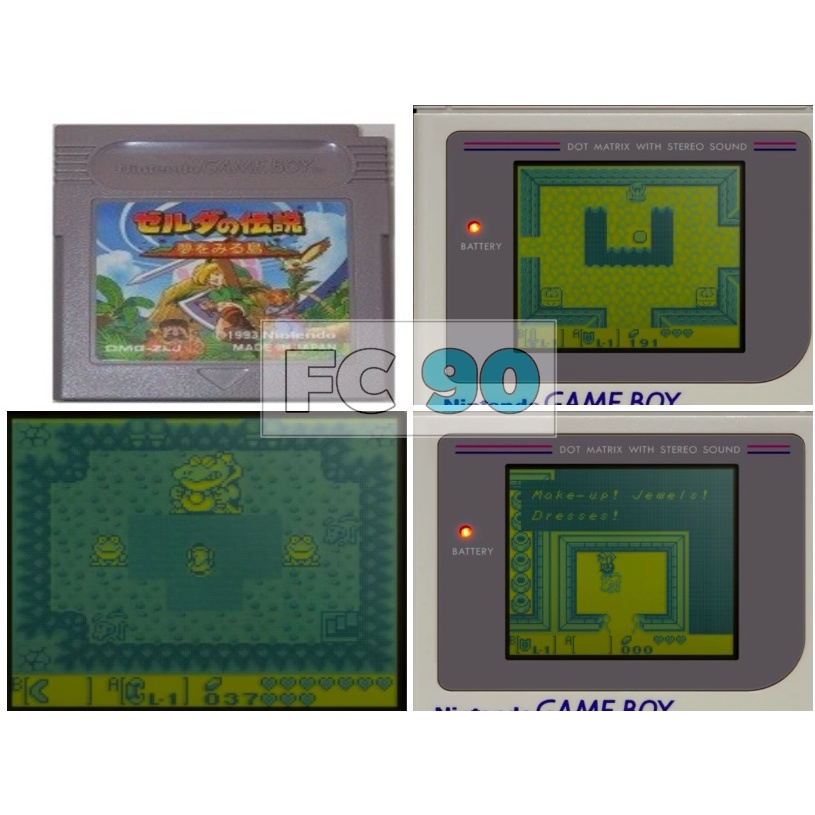 ตลับเกมบอย เซลด้า The Legend of Zelda: Link's Awakening [GB] ตลับแท้มื Game Boy ​ญี่ปุ่น มือสอง สภาพ
