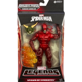 (กล่องไม่สวย) HASBRO MARVEL LEGENDS : SPIDER-MAN GREEN GOBLIN SERIES : SPAWN OF SYMBIOTES TOXIN ของใหม่ ของแท้ 100%