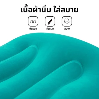🚚ส่งจากไทย🚚หมอนเป่าลม พกพา ใหญ่ หมอนแคมป์ปิ้ง น้ำหนักเบา ขนาดพกพา เบามาก จัดเก็บง่าย