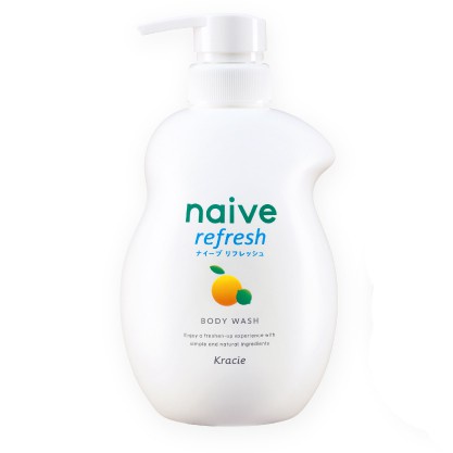 NAIVE ขวดปั๊ม ฺBody wash สบู่อาบน้ำสกัดจากพืชธรรมชาติ