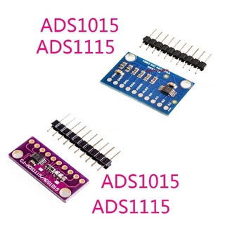 โมดูลขยายเสียง I2C ADS1115 ADS1015 16 Bit ADC 4 ช่องทาง พร้อมโปรแกรม 2.0V เป็น 5.5V RPi