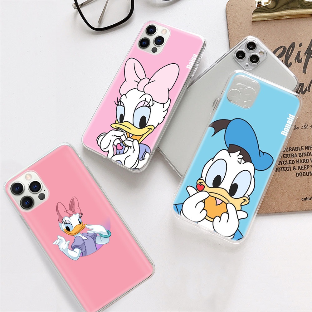 Soft โปร่งใสสําหรับ LG K40 K40S Prime K50 K50S Max G8x ThinQ K12 K11 Q60 Plus Cover DV-68 โดนัลด์ดั๊