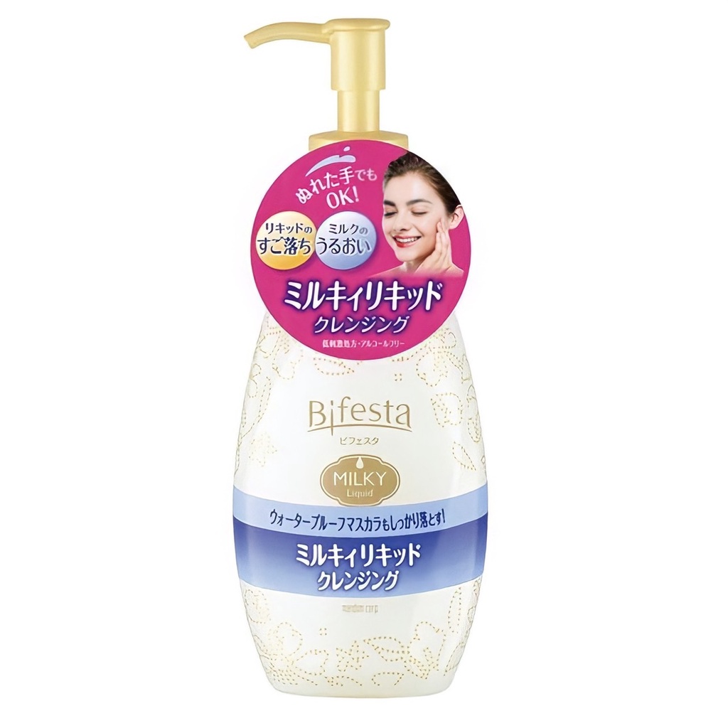 Healthy daily : ผลิตภัณฑ์ล้างเครื่องสำอางและทำความสะอาดผิว Bifesta Cleansing Milky Liquid 🌻