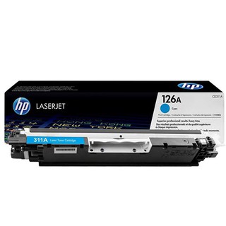 ตลับหมึกโทนเนอร์ สีฟ้า HP 126A (CE311A)