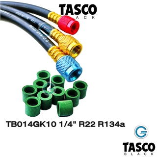 ลูกยางสายชาร์จ ™ TASCO Black TB014GK10 ลูกยางสายชาร์จ TASCO ของแท้ 10ชิ้น/ชุด