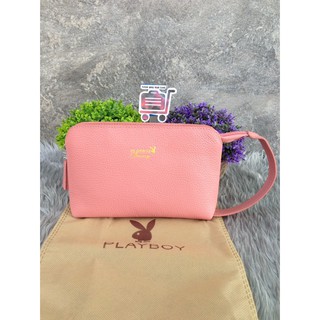 Playboy Wrist Genuine Leather Bag Outlet Factory