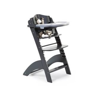 CHILDHOME เก้าอี้ทานอาหาร Baby Grow Chair Lambda 3 Anthracite+Tray Cover