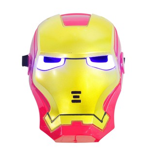 หน้ากาก LED ไอร่อนแมน ironman led mask