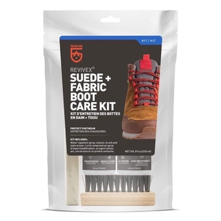 GEAR AID REVIVEX SUEDE &amp; FABRIC BOOT CARE KIT ชุดน้ำยาทำความสะอาดรองเท้า