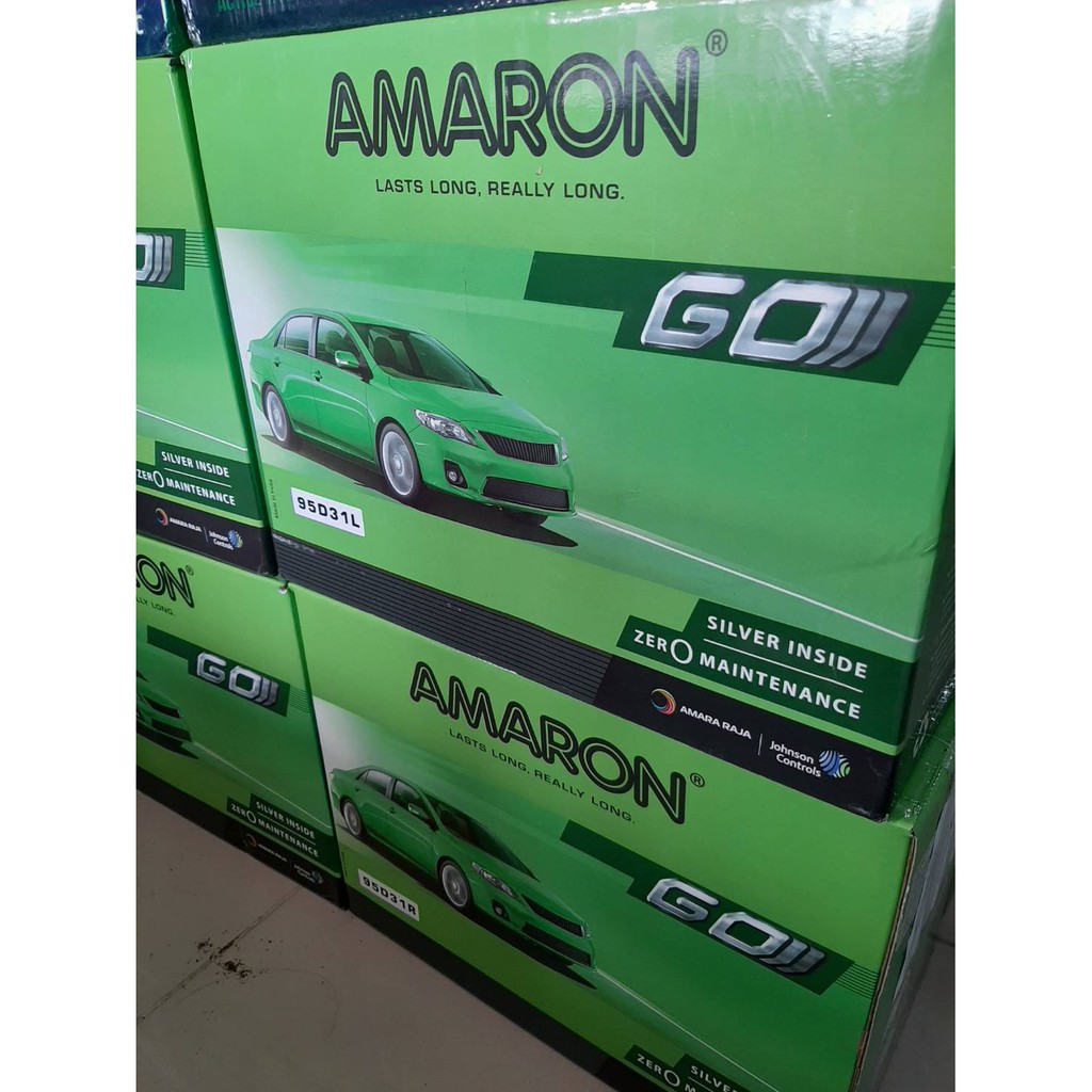 แบตเตอรี่ อมารอน AMARON BATTERY 95D31R/L