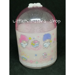 ลิตเติ้ลทวินสตาร์ Vintage Littletwinstars round container in 1994