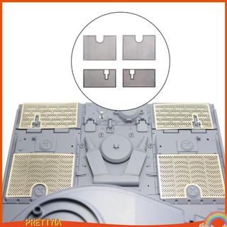 4Pcs Protective Net Guard Plate for 1:16 Heng Long German Tiger 3818 Upgrade