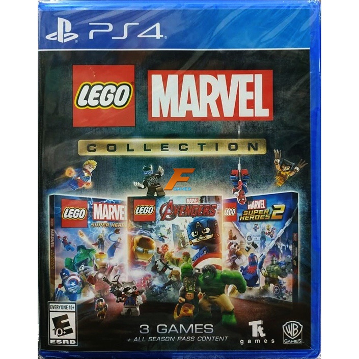PS4 Lego marvel collection (AllZone/US)(English) แผ่นเกม ของแท้ มือ1 มือหนึ่ง ของใหม่ ในซีล แผ่นเกมส์