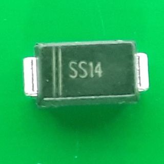 10ชิ้น SS14 ไดโอด Schottky 1N5819 SMD IN5819 1A40Vอะไหล่ตู้เชื่อมอินเวอร์เตอร์