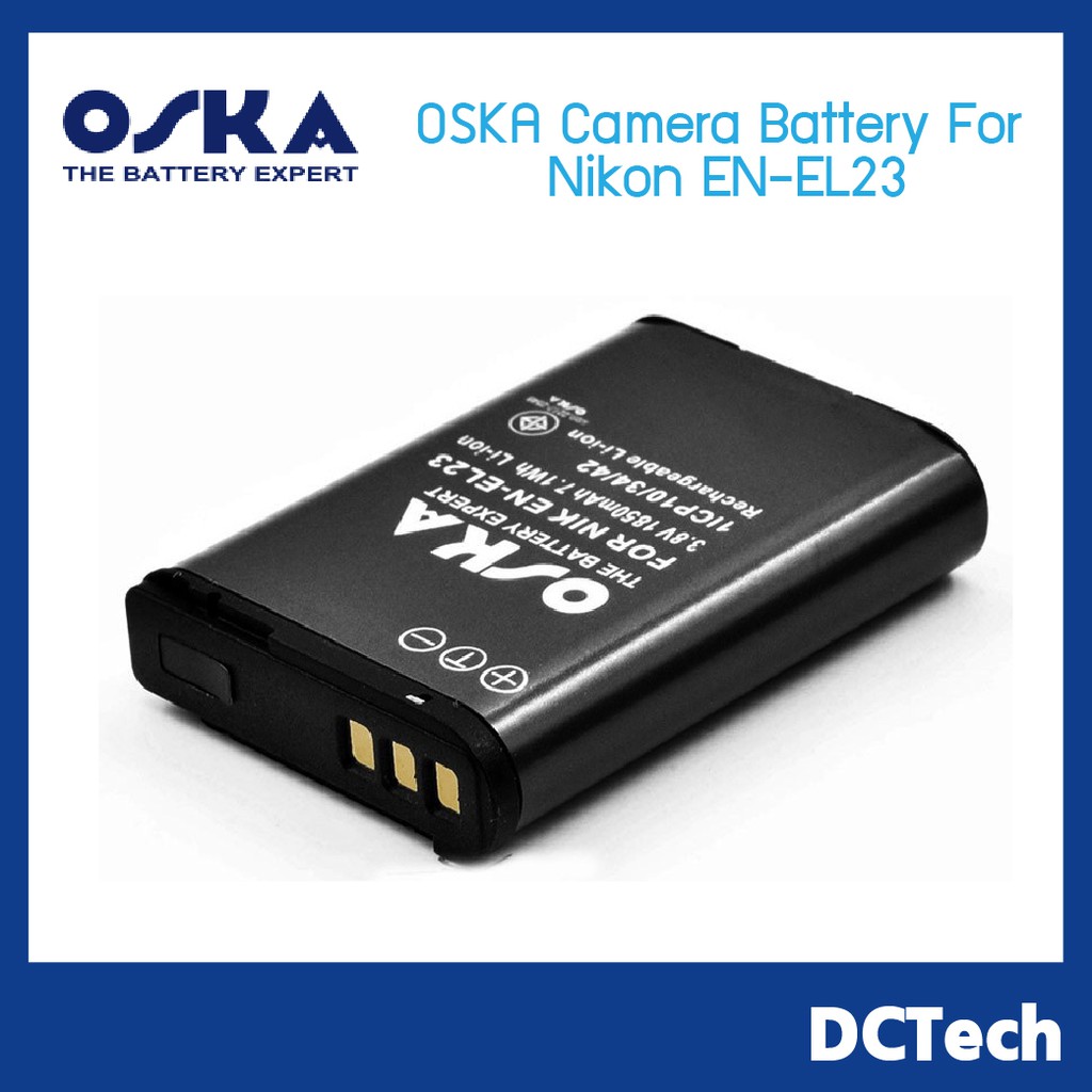 ลดล้างสต็อค!! OSKA Battery For Nikon EN-EL23