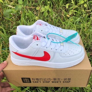 【รุ่นนี่ใส่ตรงไซส36-44】NIKE Air Force 1 แฟชั่น รองเท้าบุรุษและสตรี（สินค้าพร้อมกล่อง  จัดส่งฟรี）