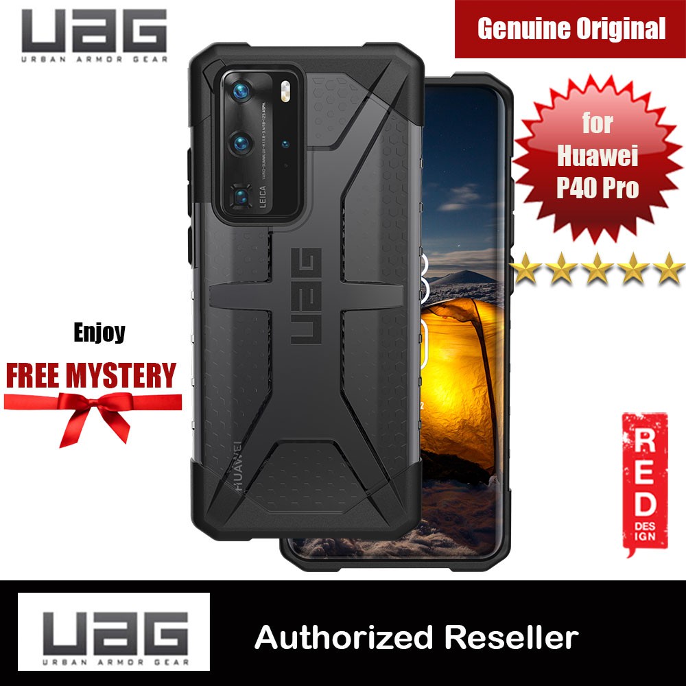 UAG Plasma Series Drop Protection Case สําหรับ Huawei P40 P40 Pro (Ash Grey)