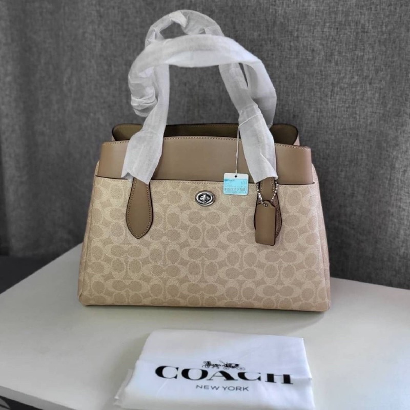 Coach Lora Carryall In Signature Canvas