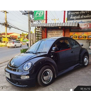 [ผ่อนชำระ]​ ล้อตบ Classic Chome new beetle 5รู 100  5รู112  ขนาด 16 นิ้ว 17 นิ้ว