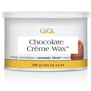 GiGi Chocolate Crème Wax / ช็อกโกแลต ครีม ซอฟ แว็กซ์ / Hot Wax USA เเว็กซ์ร้อนสำหรับมืออาชีพ 14oz